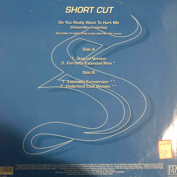 Shortcut Featuring RC - Do You Really Want To Hurt Me | Flying Records (FIN 191 Mix) - 2