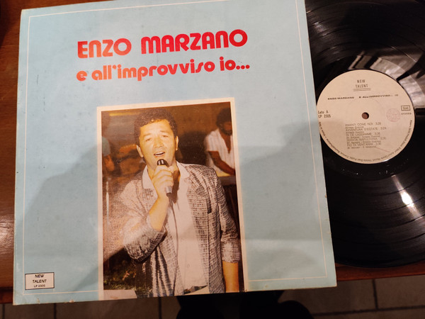 Enzo Marzano - E All'Improvviso Io... | New Talent (LP 2305) - main Enzo Marzano - E All'Improvviso Io... | New Talent (LP 2305) - main