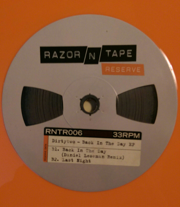 Dirtytwo - Back In The Day EP | Razor-N-Tape Reserve (RNTR006) - main Dirtytwo - Back In The Day EP | Razor-N-Tape Reserve (RNTR006) - main