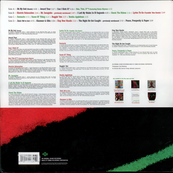 A Tribe Called Quest - Hits, Rarities & Remixes | Jive (01241-41839-1) - 2 A Tribe Called Quest - Hits, Rarities & Remixes | Jive (01241-41839-1) - 2