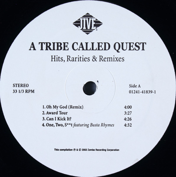 A Tribe Called Quest - Hits, Rarities & Remixes | Jive (01241-41839-1) - 3 A Tribe Called Quest - Hits, Rarities & Remixes | Jive (01241-41839-1) - 3