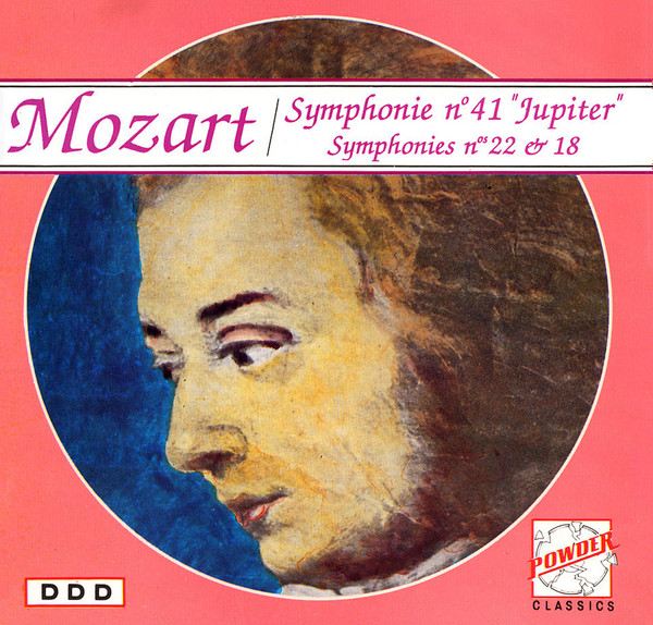 Wolfgang Amadeus Mozart - London Philharmonic Orchestra - Symphonie N°41 "Jupiter" - Symphonies N° 22 Et 18 | Powder Classics (CD 5069) - main