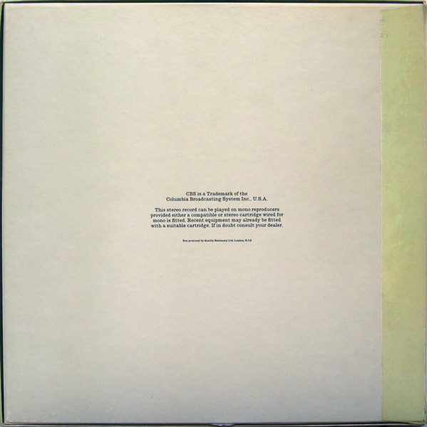 Chicago - Chicago At Carnegie Hall | CBS (CBS 66405) - 4