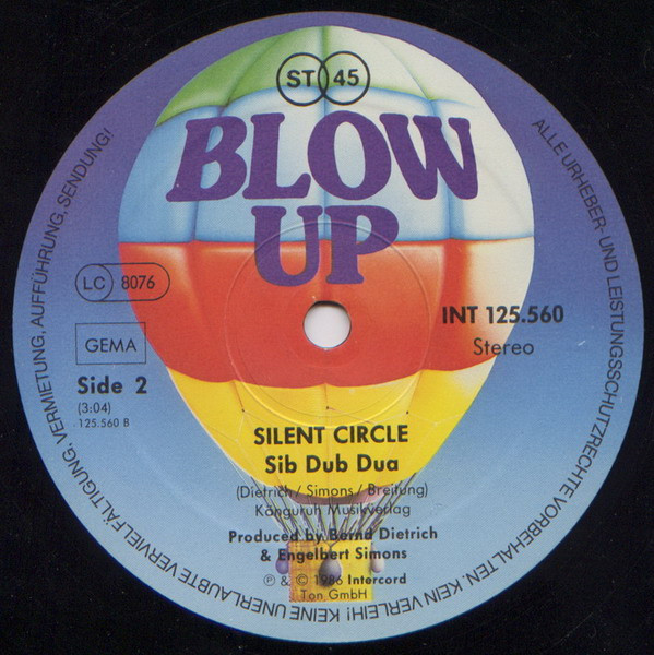 Silent Circle - Love Is Just A Word | Blow Up (INT 125.560) - 4