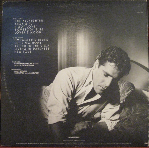 Glenn Frey - The Allnighter | MCA Records (MCA-5501) - 2
