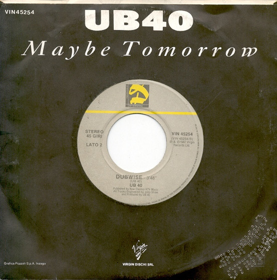 UB40 - Maybe Tomorrow | DEP International (VIN 45254) - 2