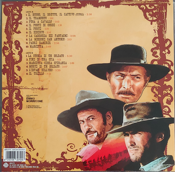 Ennio Morricone - The Good, The Bad And The Ugly (Il Buono, Il Brutto E Il Cattivo) | AMS Records (AMSLP79) - 2 Ennio Morricone - The Good, The Bad And The Ugly (Il Buono, Il Brutto E Il Cattivo) | AMS Records (AMSLP79) - 2