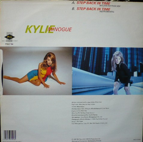 Kylie Minogue - Step Back In Time | PWL Records (PWLT 64) - 2 Kylie Minogue - Step Back In Time | PWL Records (PWLT 64) - 2