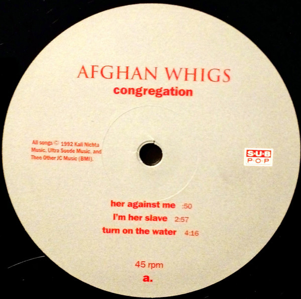 The Afghan Whigs - Congregation | Sub Pop (SP 130) - 2