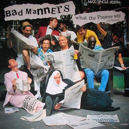 Bad Manners - What The Papers Say (12" Remix) | Portrait (A 12.6607) - main Bad Manners - What The Papers Say (12" Remix) | Portrait (A 12.6607) - main