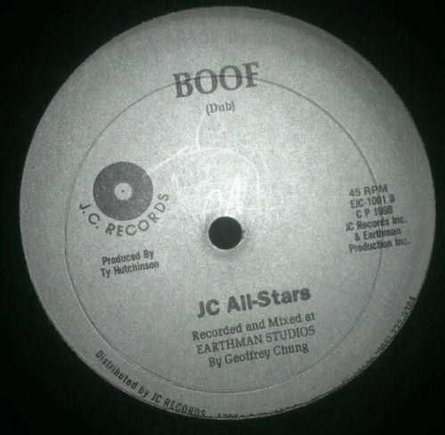 Barry Morgan - Boof | J. C. Records (EJC-1001) - 2