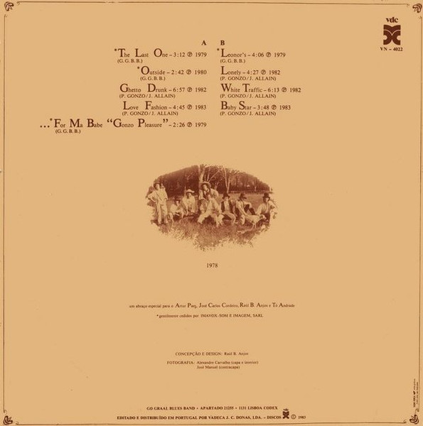 Go Graal Blues Band - Go Graal Blues Band 1979-1983 | VDC (VN-4022) - 2 Go Graal Blues Band - Go Graal Blues Band 1979-1983 | VDC (VN-4022) - 2