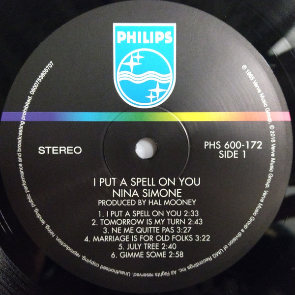 Nina Simone - I Put A Spell On You | Philips (PHS 600-172) - main Nina Simone - I Put A Spell On You | Philips (PHS 600-172) - main