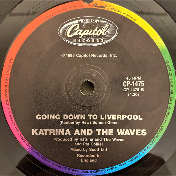 Katrina And The Waves - Walking On Sunshine | Capitol Records (CP-1475) - 2 Katrina And The Waves - Walking On Sunshine | Capitol Records (CP-1475) - 2