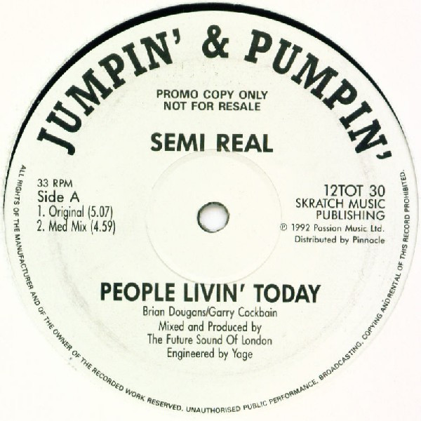 Semi Real - People Livin' Today | Jumpin' & Pumpin' (12 TOT 30)