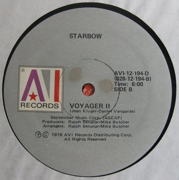 Starbow - Intersidereal Message | AVI Records (AVI-12-194-D) - 4