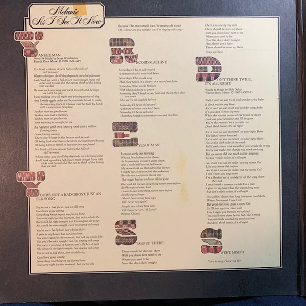 Melanie - As I See It Now | Neighborhood Records (NB 3000) - 3 Melanie - As I See It Now | Neighborhood Records (NB 3000) - 3