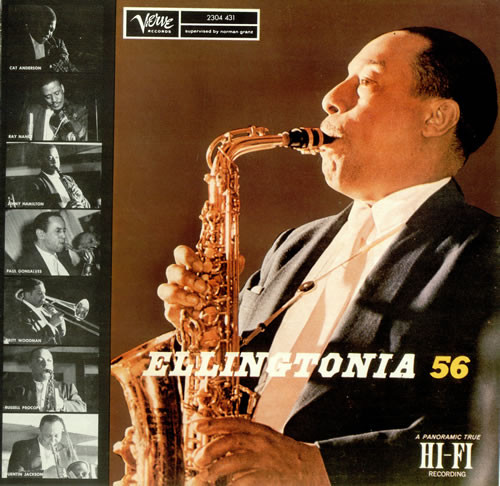 Johnny Hodges & His Big Band - Ellingtonia '56 | Verve Records (V-8145)