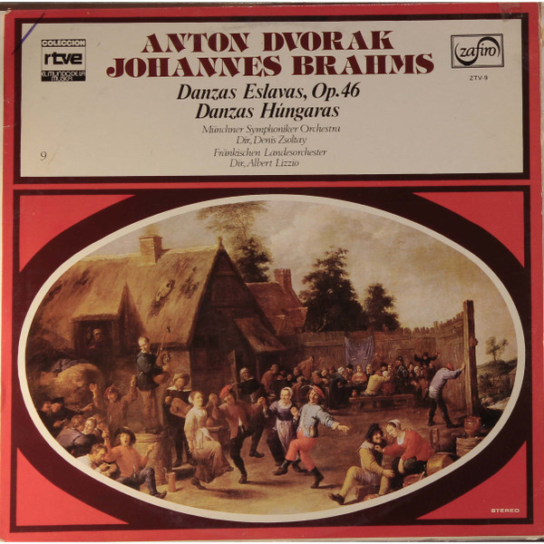 Antonín Dvořák / Johannes Brahms - Danzas Eslavas, Op. 46 / Danzas Húngaras | Zafiro (ZTV-9) - main Antonín Dvořák / Johannes Brahms - Danzas Eslavas, Op. 46 / Danzas Húngaras | Zafiro (ZTV-9) - main