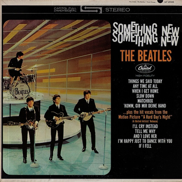 The Beatles - Something New | Capitol Records (ST 2108) - main The Beatles - Something New | Capitol Records (ST 2108) - main