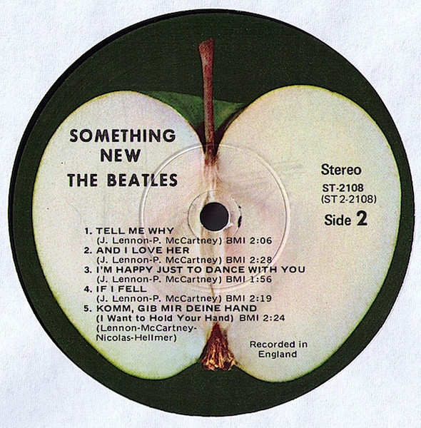 The Beatles - Something New | Capitol Records (ST 2108) - 4 The Beatles - Something New | Capitol Records (ST 2108) - 4