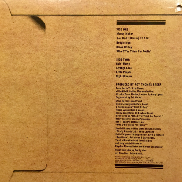 Hustler - Play Loud | A&M Records (SP-4556) - 2 Hustler - Play Loud | A&M Records (SP-4556) - 2