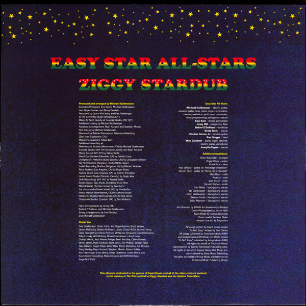 Easy Star All-Stars - Ziggy Stardub | Easy Star Records (ES-1100V) - 3
