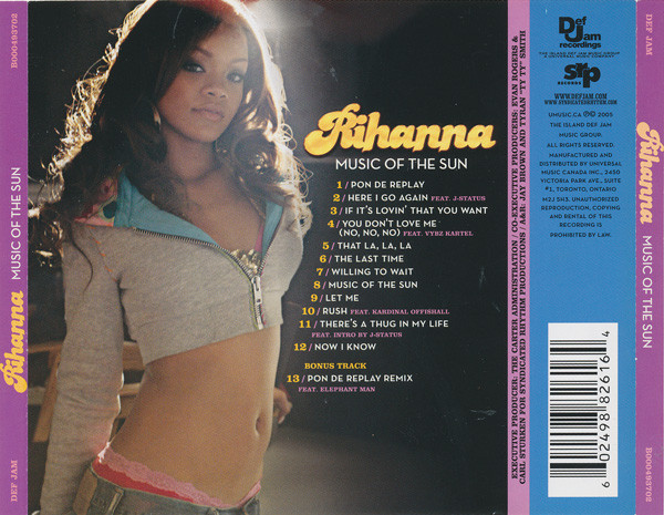 Rihanna - Music Of The Sun | Def Jam Recordings (B000493702) - 2