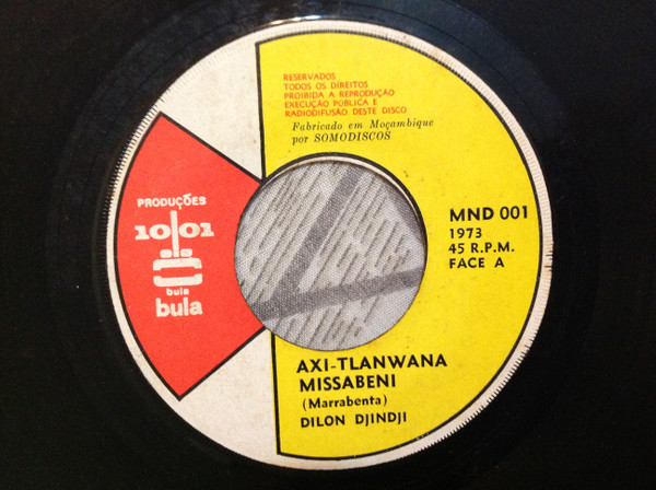 Dilon Djindji - Marrabenta | Produções 1001 Bula Bula (MND 001) - 3