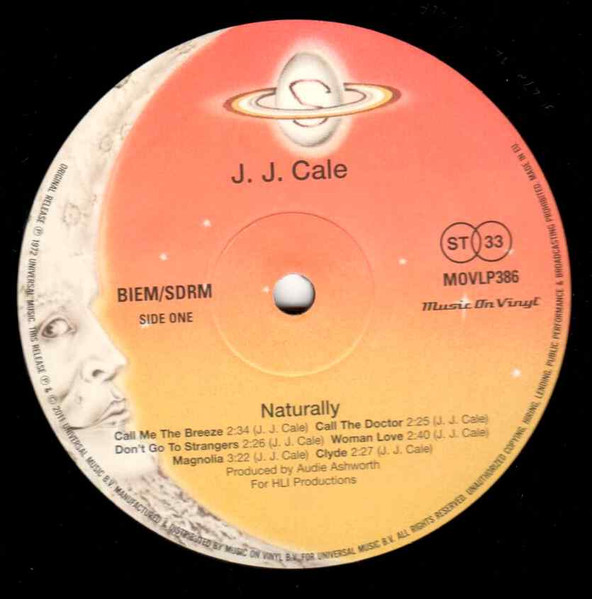 J.J. Cale - Naturally | Music On Vinyl (MOVLP386) - 3 J.J. Cale - Naturally | Music On Vinyl (MOVLP386) - 3
