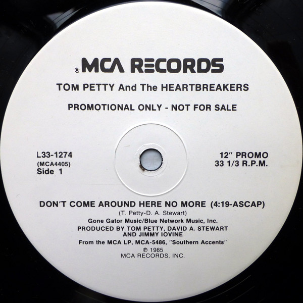 Tom Petty And The Heartbreakers - Don't Come Around Here No More | MCA Records (L33-1274) - main Tom Petty And The Heartbreakers - Don't Come Around Here No More | MCA Records (L33-1274) - main