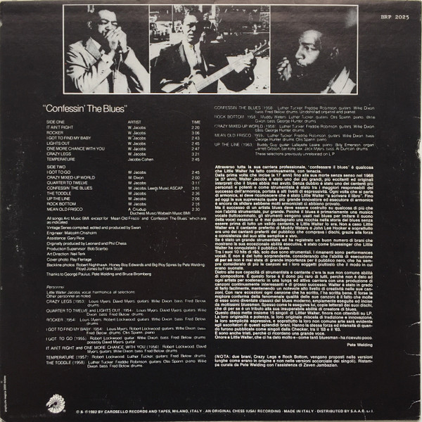 Little Walter - Confessin' The Blues | Chess (BRP 2025) - 2 Little Walter - Confessin' The Blues | Chess (BRP 2025) - 2