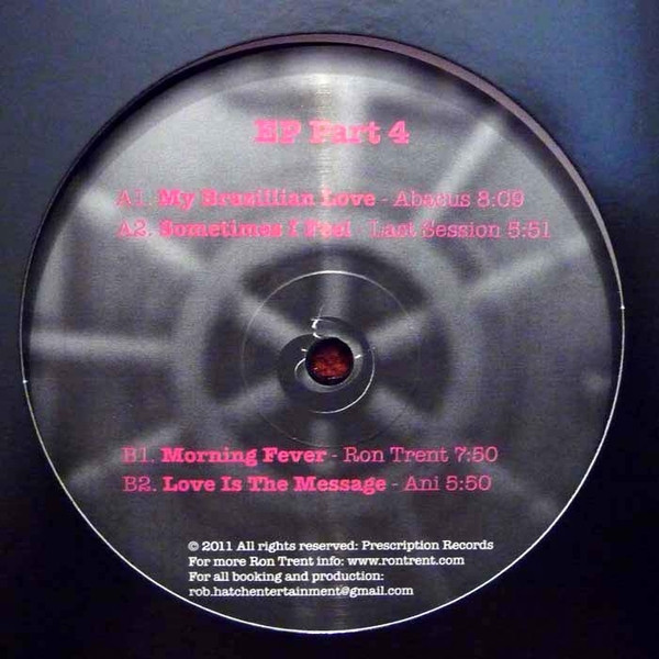 Various - From The Vaults: The Definitive Sounds Of Prescription Records (EP Part 4) | Prescription Classic Recordings (PCR10) - main Various - From The Vaults: The Definitive Sounds Of Prescription Records (EP Part 4) | Prescription Classic Recordings (PCR10) - main