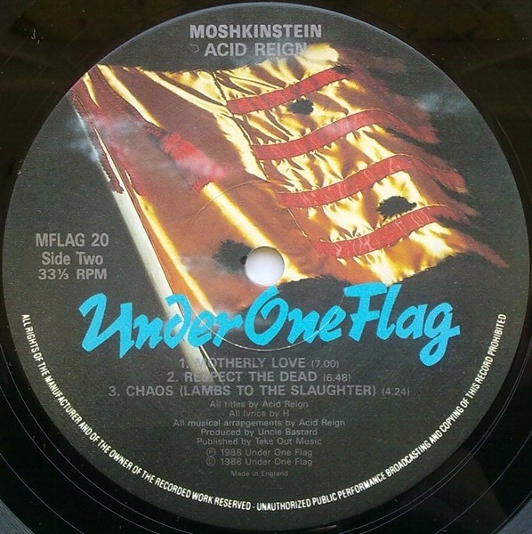 Acid Reign - Moshkinstein | Under One Flag (M FLAG 20) - 4