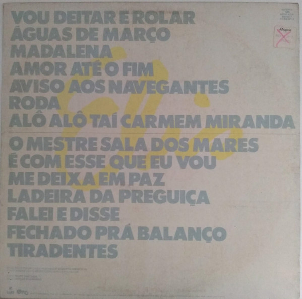 Elis Regina - A Bossa Maior De Elis Regina | Elenco (826 621-1) - 2 Elis Regina - A Bossa Maior De Elis Regina | Elenco (826 621-1) - 2