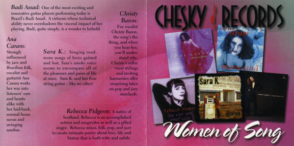 Various - Women Of Song | Chesky Records (JD159) - 4