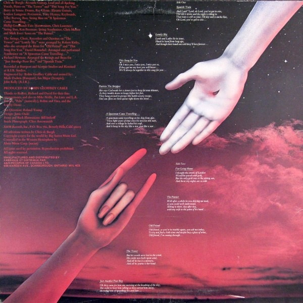 Chris de Burgh - Spanish Train And Other Stories [Vinyl] | A&M Records (SP-4568) - 2