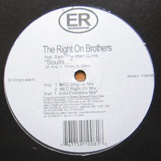 The Right On Brothers Feat. Sam "The Man" Burns - Soulis | Elan Records (ELAN 1008) - main The Right On Brothers Feat. Sam "The Man" Burns - Soulis | Elan Records (ELAN 1008) - main