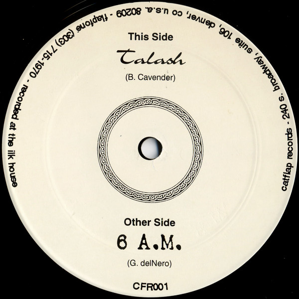 Space Is The Place - Talash / 6 A.M. | Catflap Records (CFR001)