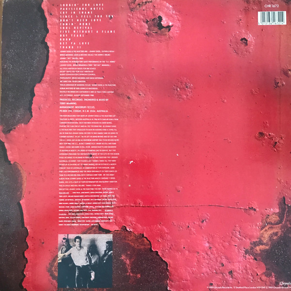 Johnny Diesel & The Injectors - Johnny Diesel & The Injectors | Chrysalis (CHR 1672) - 2 Johnny Diesel & The Injectors - Johnny Diesel & The Injectors | Chrysalis (CHR 1672) - 2