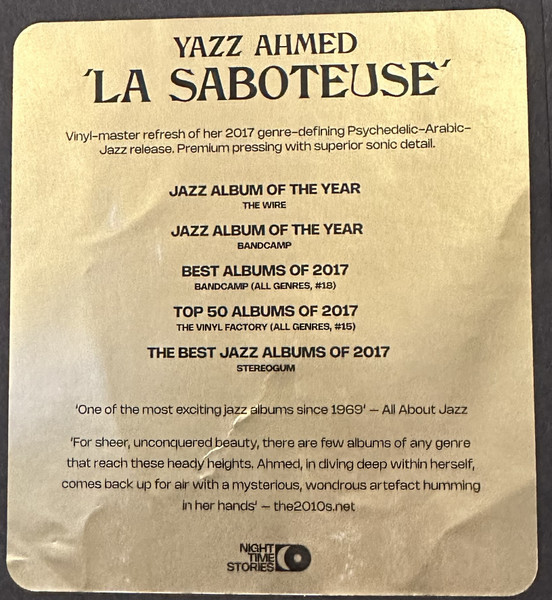 Yazz Ahmed - La Saboteuse | Night Time Stories (ALNLP75W) - 3 Yazz Ahmed - La Saboteuse | Night Time Stories (ALNLP75W) - 3