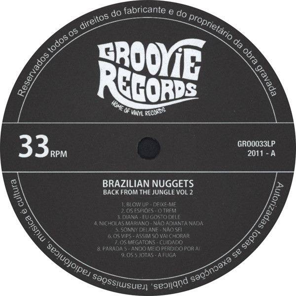 Various - Brazilian Nuggets - Back From The Jungle Volume 2 | Groovie Records (GRO0033LP) - 3 Various - Brazilian Nuggets - Back From The Jungle Volume 2 | Groovie Records (GRO0033LP) - 3