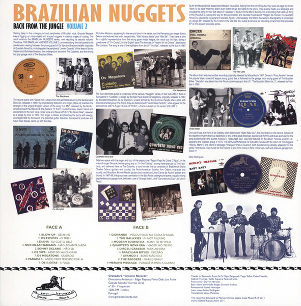 Various - Brazilian Nuggets - Back From The Jungle Volume 2 | Groovie Records (GRO0033LP) - 2 Various - Brazilian Nuggets - Back From The Jungle Volume 2 | Groovie Records (GRO0033LP) - 2