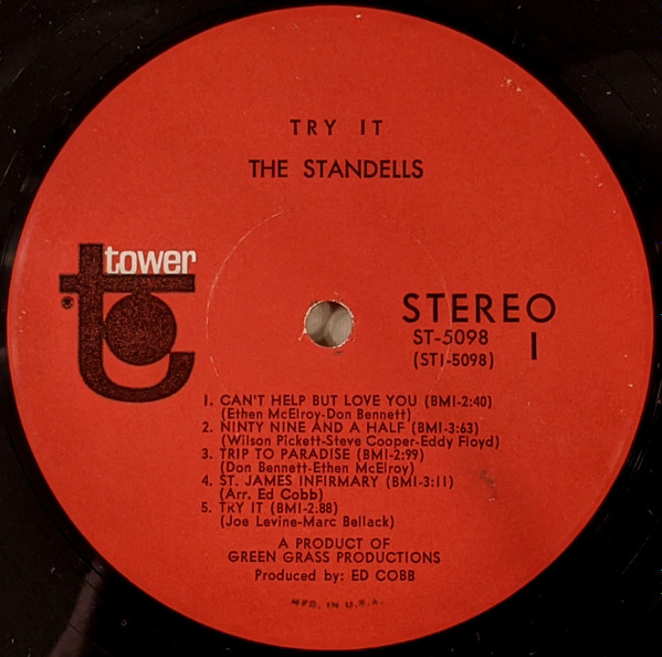 The Standells - Try It | Tower (ST 5098) The Standells - Try It | Tower (ST 5098)