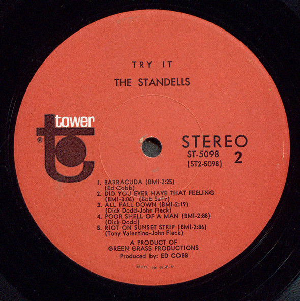 The Standells - Try It | Tower (ST 5098) - 2 The Standells - Try It | Tower (ST 5098) - 2