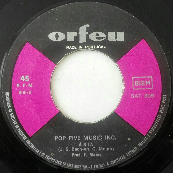 Pop Five Music Incorporated - Page One | Orfeu (SAT 805) - 4