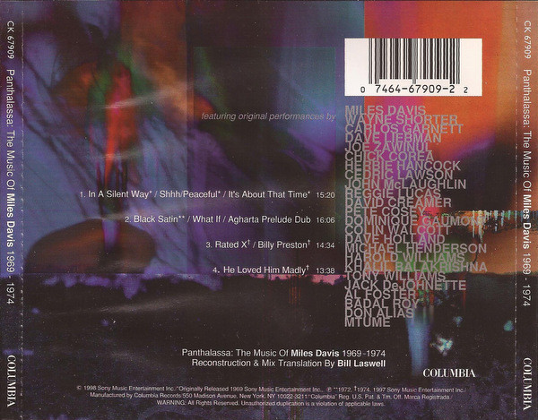 Miles Davis - Panthalassa: The Music Of Miles Davis 1969-1974 | Columbia (CK 67909) - 2
