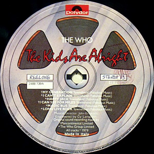 The Who - The Kids Are Alright | Polydor (2675 179) - 3