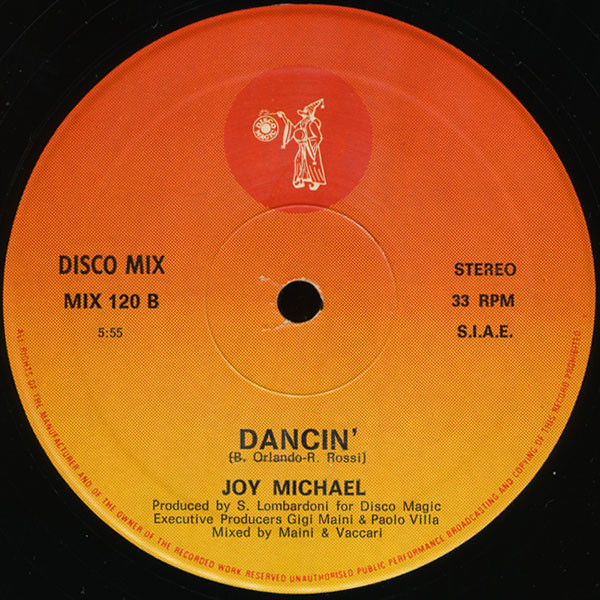 Joy Michael - Dancin' | Discomagic Records (MIX 120) - 2