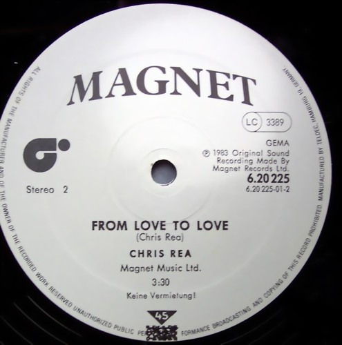 Chris Rea - I Can Hear Your Heartbeat | Magnet (6.20 225) - 2